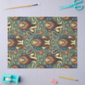 Victoriaans leeuwen tissuepapier (Craft)