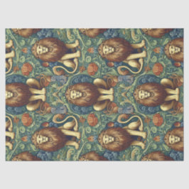 Victoriaans leeuwen tissuepapier