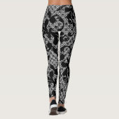 Victoriaans Leggings van Floral Lace (Achterkant)
