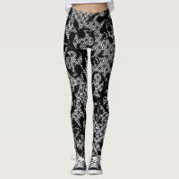 Victoriaans Leggings van Floral Lace