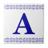 Victoriaans Letter-tegel Tegeltje (Voorkant)