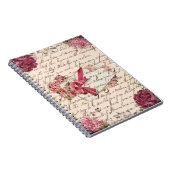  Victoriaans Letters Oud Gedicht Schrijven Notitieboek (Rechterzijde)