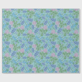 Victoriaans libellen Tuinkleurige en zachte kleure Cadeaupapier (Vlak)