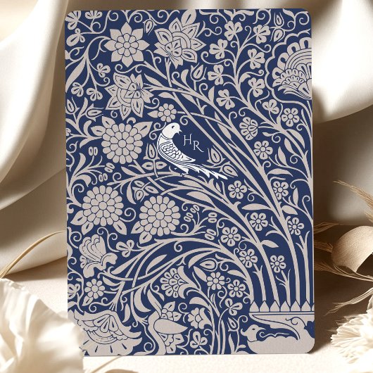 Victoriaans Liefde Vogel Bruids Douche Invitation Kaart