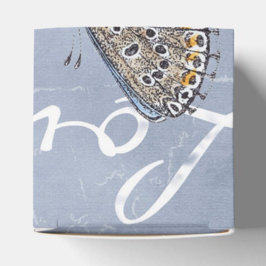 Victoriaans liefdesdenken Dreams Butterfly Bird Ca Bedankdoosjes (Bovenkant)