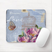 Victoriaans liefdesdenken Dreams Butterfly Bird Ca Muismat (Met muis)