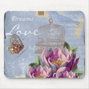 Victoriaans liefdesdenken Dreams Butterfly Bird Ca Muismat