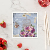 Victoriaans liefdesdenken Dreams Butterfly Bird Ca Servet (Insitu)