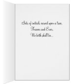 Victoriaans liefdeskaart (Binnen (Rechts))