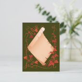 Victoriaans lijst briefkaart (Staand voorkant)