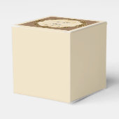 Victoriaans Lijst in gouden bruiloft Bedankdoosjes (Voorkant Zijde)