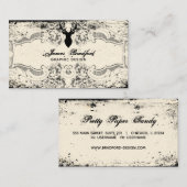 Victoriaans Lijst Logo Visitekaartje (Voorkant / Achterkant)