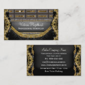 Victoriaans lijst met 3,5 x 2,0 inch visitekaartje (Voorkant / Achterkant)