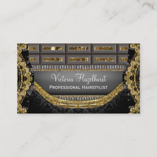 Victoriaans lijst met 3,5 x 2,0 inch visitekaartje (Voorkant)