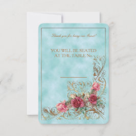 Victoriaans Lijst - Wedding Invitation Suite Kaart