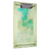 Victoriaans lijsten hemelschilderij Elegante blauw Klembord (Rechts)