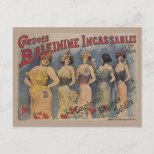 Victoriaans Lingerie Wedding Shower Kaart