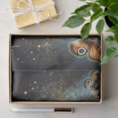 Victoriaans Lion Butterflies Steampunk Decoupage Tissuepapier (Geschenk)