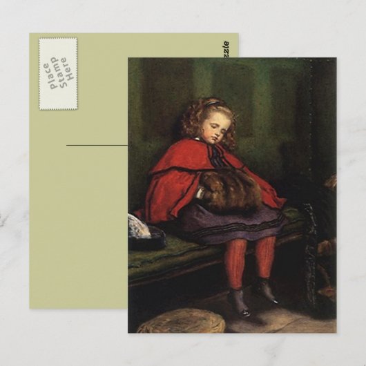  VICTORIAANS Little Vagabond Travel BRIEFKAART (Voorkant / Achterkant)