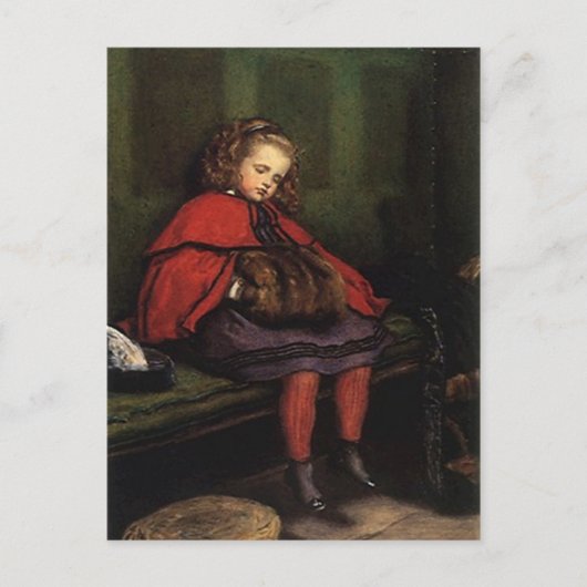  VICTORIAANS Little Vagabond Travel BRIEFKAART (Voorkant)