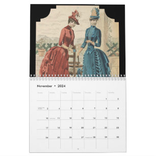 Victoriaans Londen Erfgoed: Vintage Renaissance Kalender