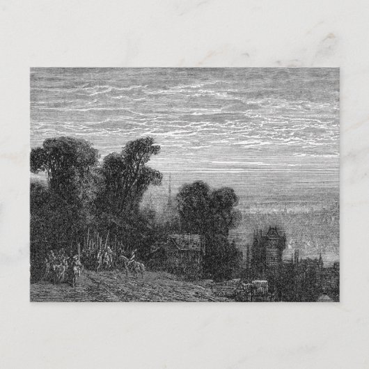 Victoriaans Londen - Hampstead Heath Briefkaart (Voorkant)