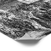 Victoriaans Londen - London Bridge 1872 Poster (Hoek)