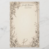 Victoriaans look briefpapier (Voorkant)