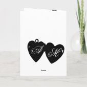 Victoriaans luchters: zwart en crème bedankt (Achterkant)