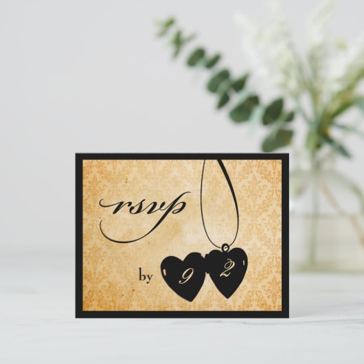 Victoriaans luzerne RSVP (Staand voorkant)