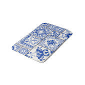 Victoriaans Majolica: Patchwork Tegel Pattern. Badmat (Gekanteld)