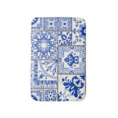 Victoriaans Majolica: Patchwork Tegel Pattern. Badmat (Voorkant Verticaal)