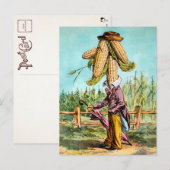 Victoriaans Man Briefkaart (Voorkant / Achterkant)