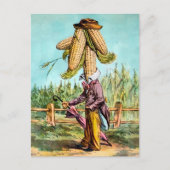 Victoriaans Man Briefkaart (Voorkant)