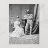 Victoriaans Man dat een duikerspak draagt Briefkaart (Voorkant)