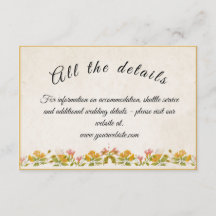 Victoriaans Meadow gele behuizing kaart