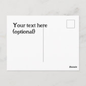 Victoriaans Meisje Briefkaart (Achterkant)