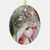 Victoriaans meisje keramisch ornament (Rechts)