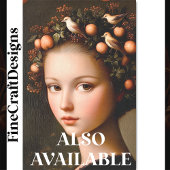 Victoriaans Meisje Kroonblad + Fruit BF3 Decoupage Tissuepapier