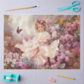 Victoriaans meisje tissuepapier (Craft)