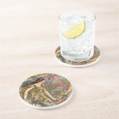 Victoriaans Mermaid Art van H J Ford Zandsteen Onderzetter (Zijkant)