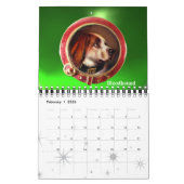 VICTORIAANS MINIATURE DOG PORTRAITS 2017 Green Kalender (Feb 2026)