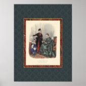  Victoriaans Mode — Antiek afdrukken Poster (Voorkant)