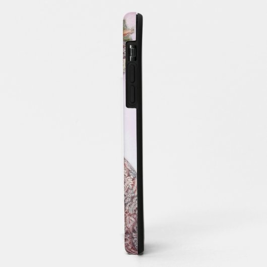  Victoriaans Mode Meisje iPhone 5 Hoesje (Achterkant/links)