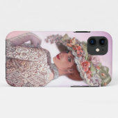 Victoriaans Mode Meisje iPhone 5 Hoesje (Achterkant (horizontaal))