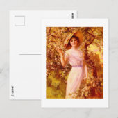 Victoriaans Mode,  stijl Briefkaart (Voorkant / Achterkant)