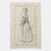 Victoriaans Mode Theedoek (Verticaal)