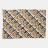 Victoriaans Mode Vintage-kerstkeukenhanddoeken Theedoek (Horizontaal)