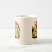 Victoriaans Mode voor weduwenkunst Koffiemok (Center)