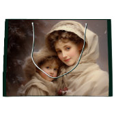 Victoriaans moeder en kind groot cadeauzakje (Voorkant)